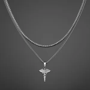 The Hermes Pendant Set - Silver RG1012S