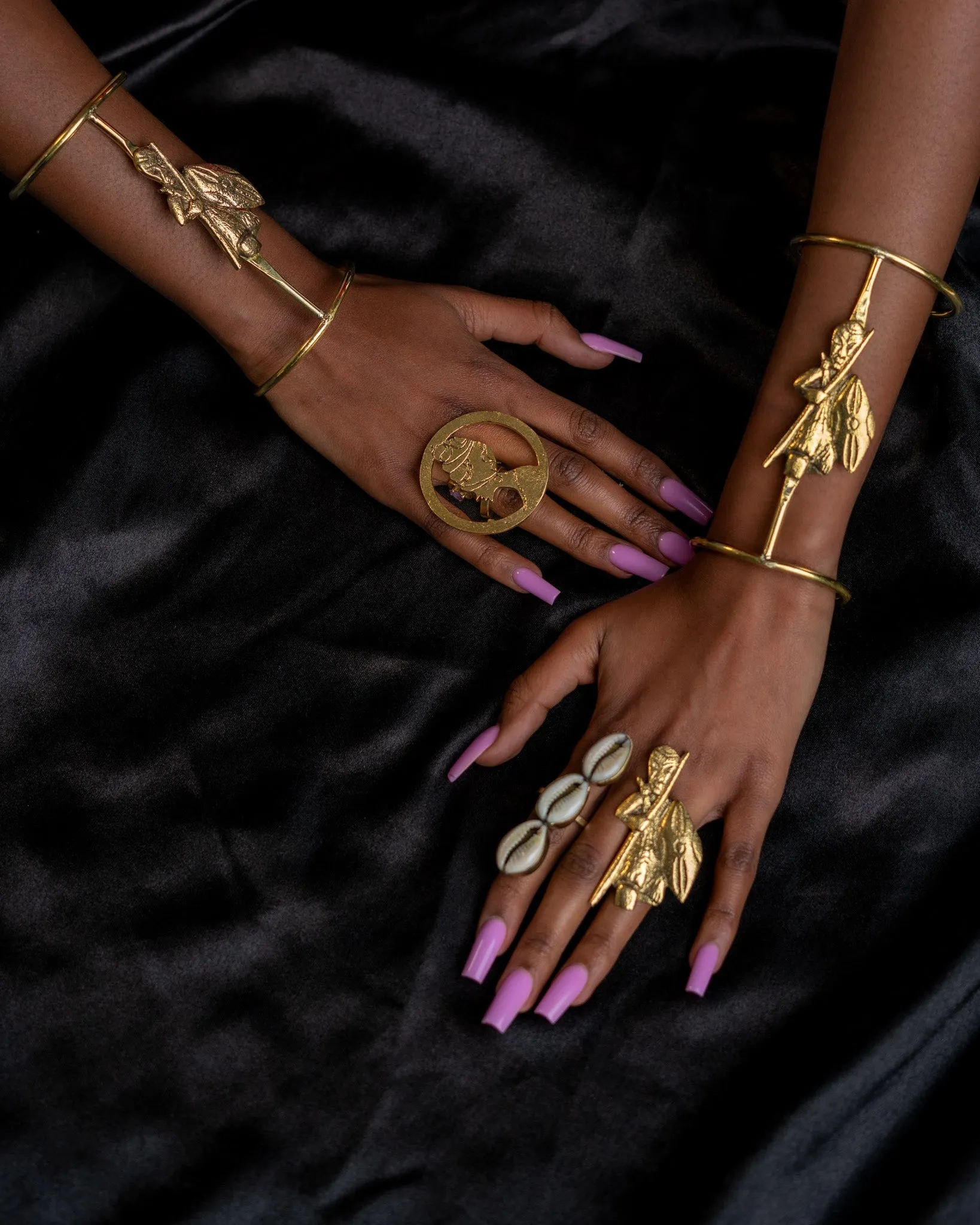 The Maasai Warrior Brass Ring and/ bracelet set