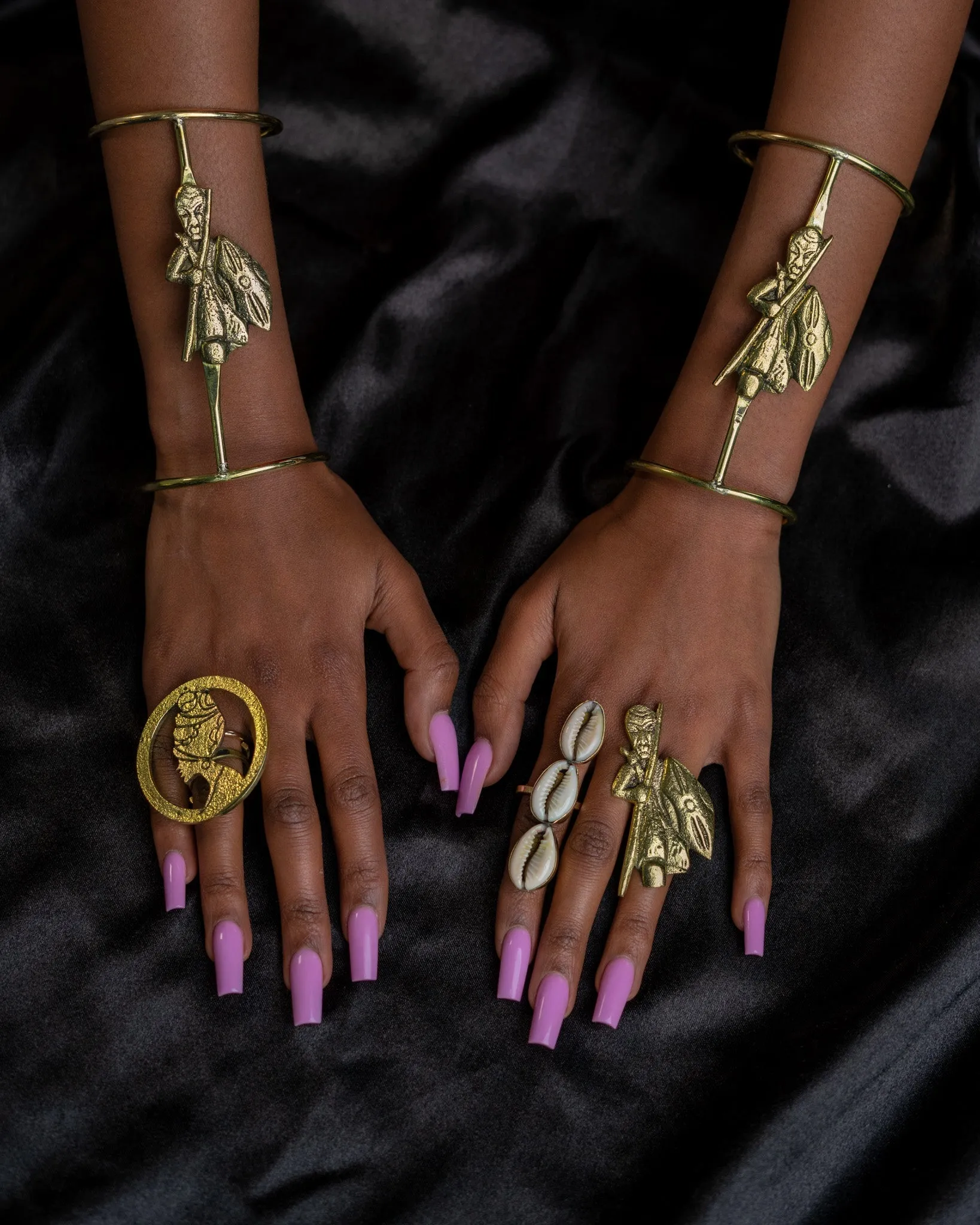 The Maasai Warrior Brass Ring and/ bracelet set