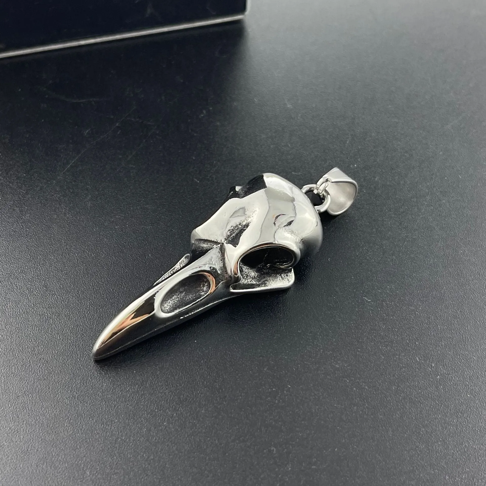The Raven - Stainless Steel Pendant Necklace by The Nevermore