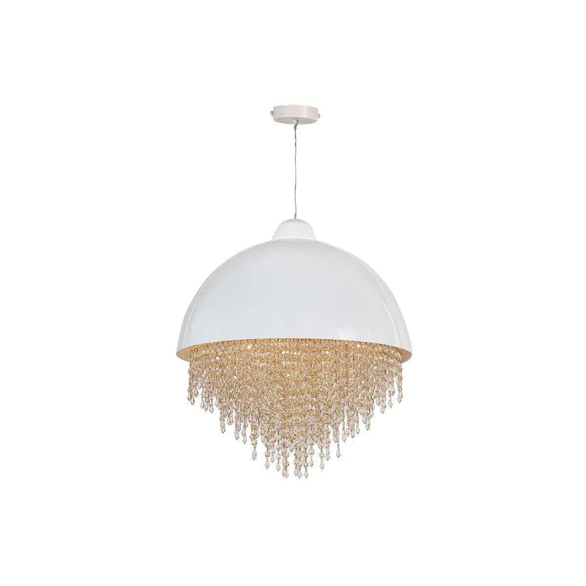 Tiara Ceiling Lamp - 5 Bulbs - White