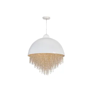 Tiara Ceiling Lamp - 5 Bulbs - White