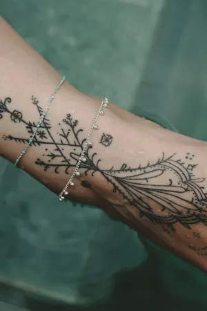 Turquoise Tide Anklet