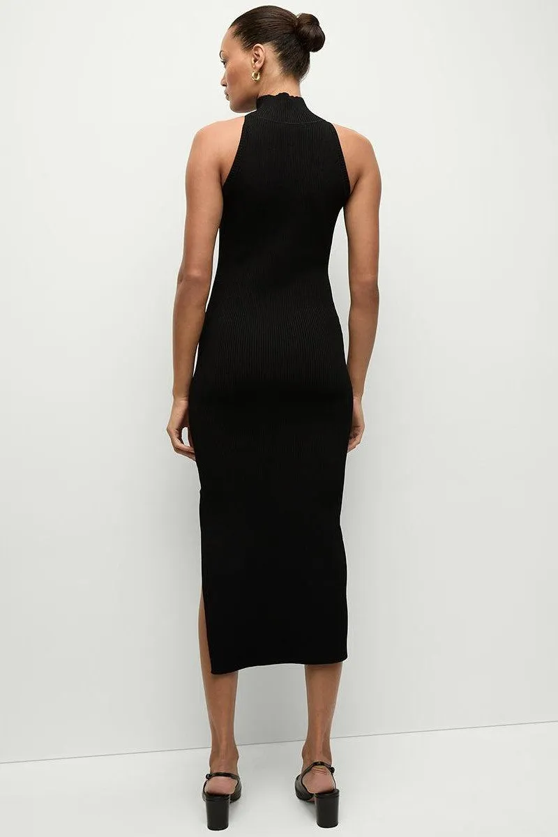 Veronica Beard Briggita Knit Halter Dress