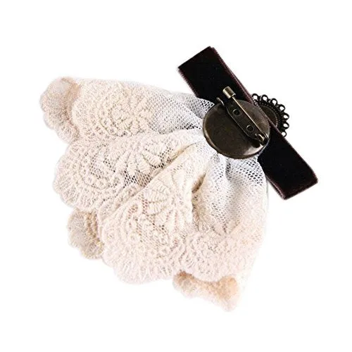 Victorian Lace Brooch