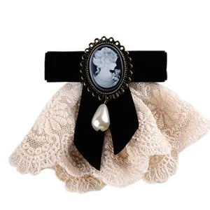 Victorian Lace Brooch