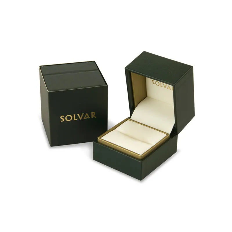 Yellow Gold Diamond Claddagh Ring